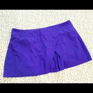 Athleta purple tennis skirt